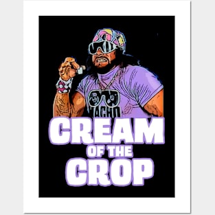 Macho Man Cream of the Crop T-Shirt - Unleash Boldness and Style Posters and Art